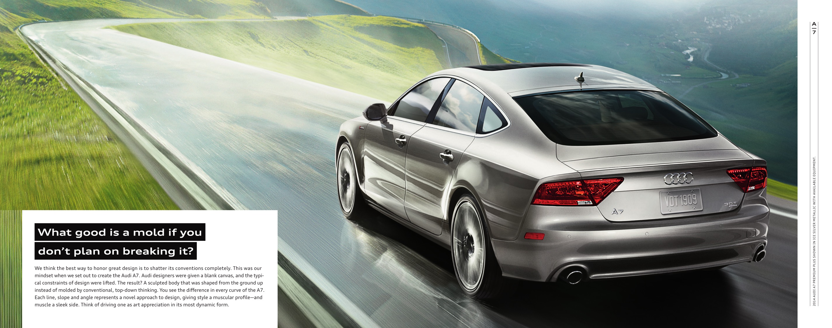 2014 Audi A7 Brochure Page 3
